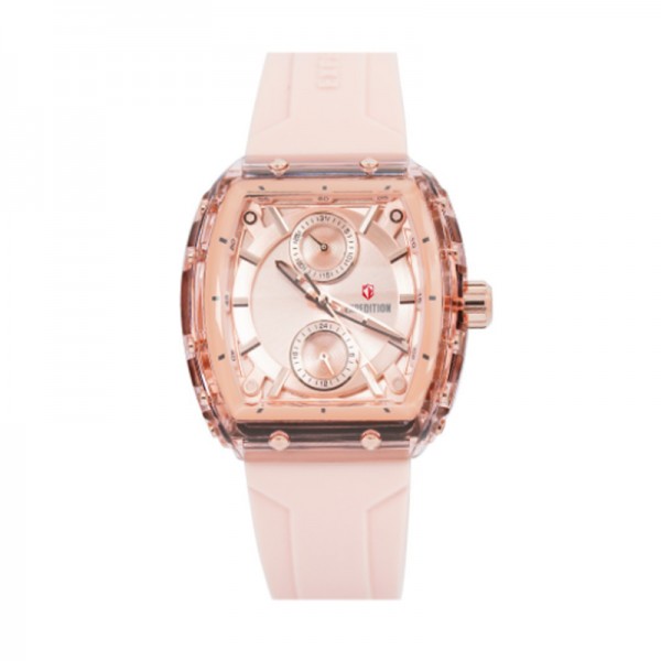 Expedition 6814 Pink Dial Rosegold Strap MFRRGLKPN